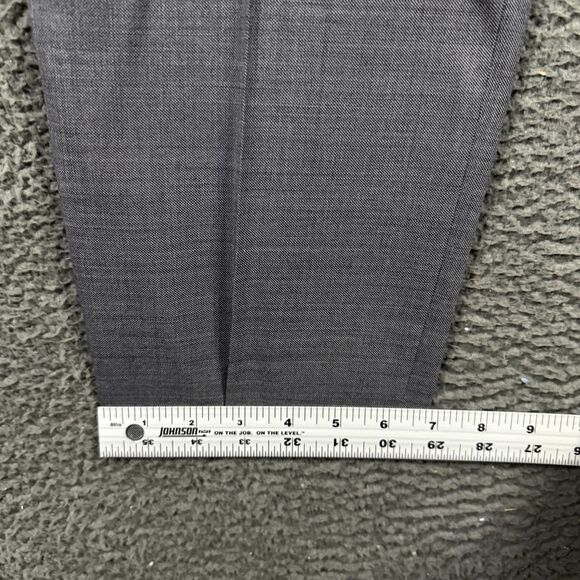 J Crew Pants Mens 36x32 Gray Ludlow Slim Fit Four Seasons Wool Stretch Slacks - Picture 16 of 16